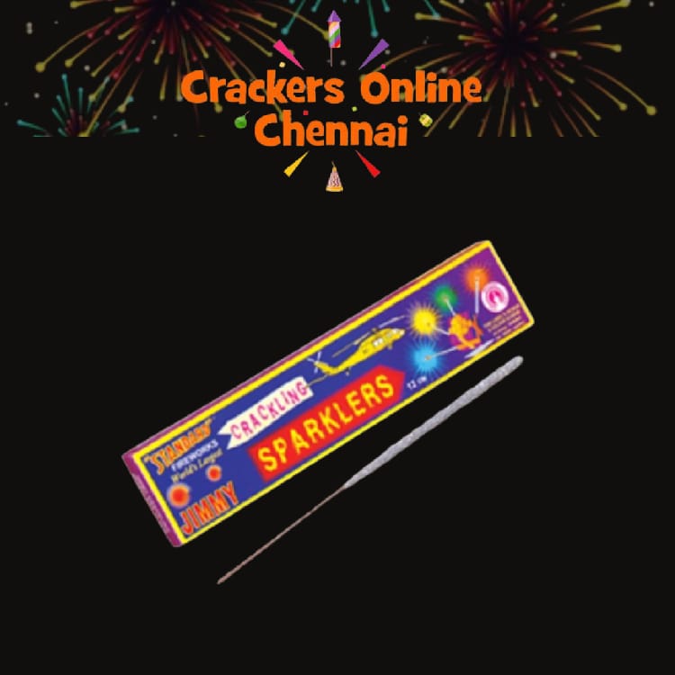 Standard Jimmy Crackling Sparklers- 12cm (10 pcs)