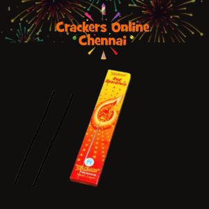 Standard Red Colour Sparklers- 12 Cm