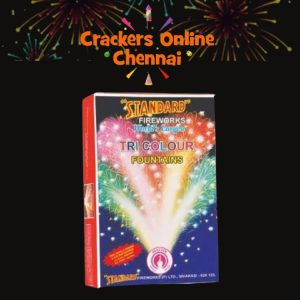 Standard Tricolour Fountain- 5 Pcs(giant size and colourful)