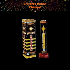 STANDARD STAR FIRE 1.25 COMETS - YELLOW